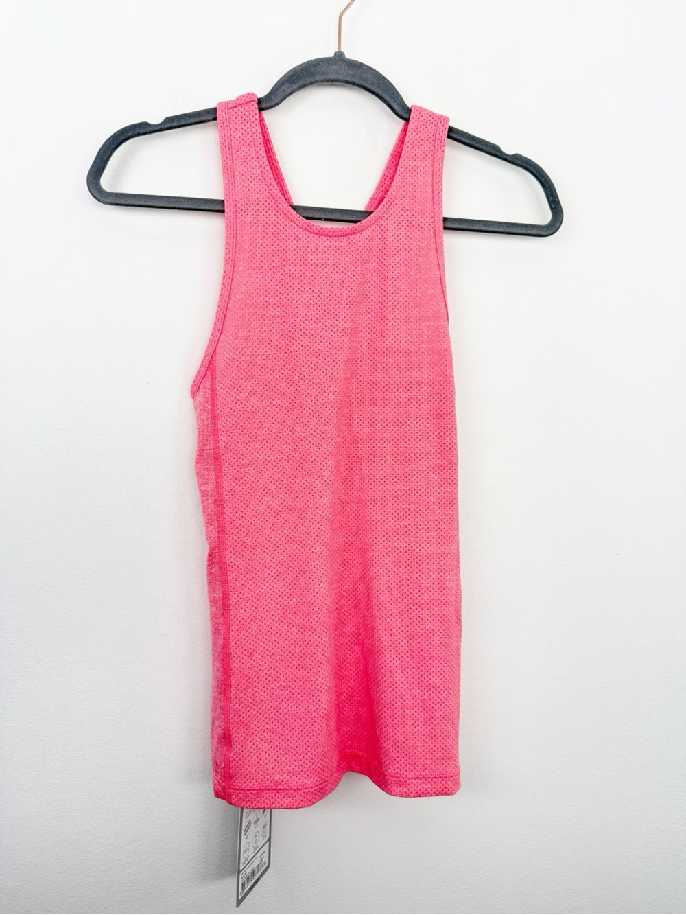 Lorna Jane Wrap Excel Tank Pink Grapefruit Marl Size XS NWT